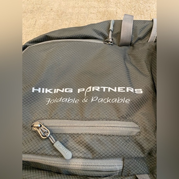 Zomake Gray Backpack Lightweight Bag Rucksack Back Pack - Picture 3 of 7